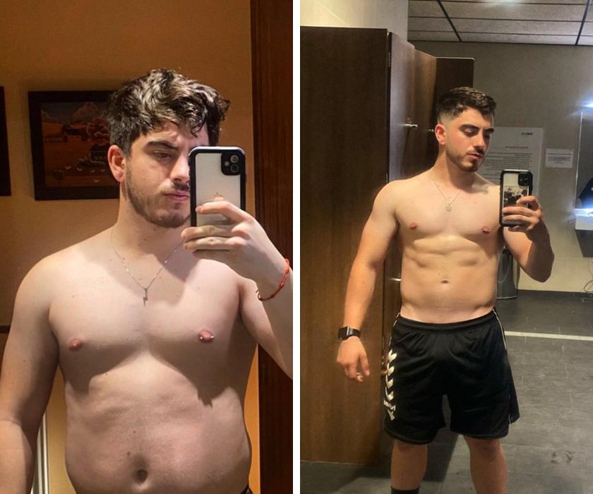 Antes y después de un cliente de Hermetic Way
