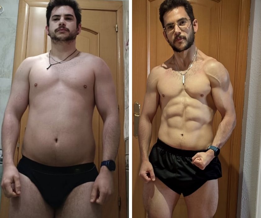 Antes y después de un cliente de Hermetic Way