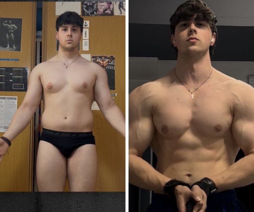 Antes y después de un cliente de Hermetic Way