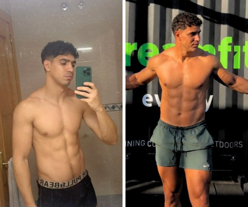 Antes y después de un cliente de Hermetic Way