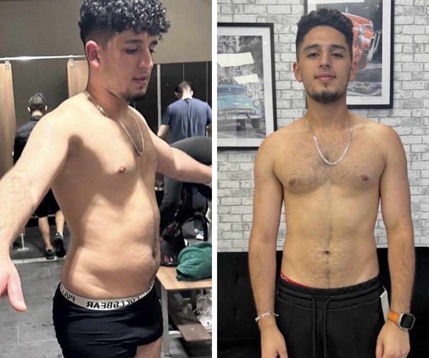 Antes y después de un cliente de Hermetic Way