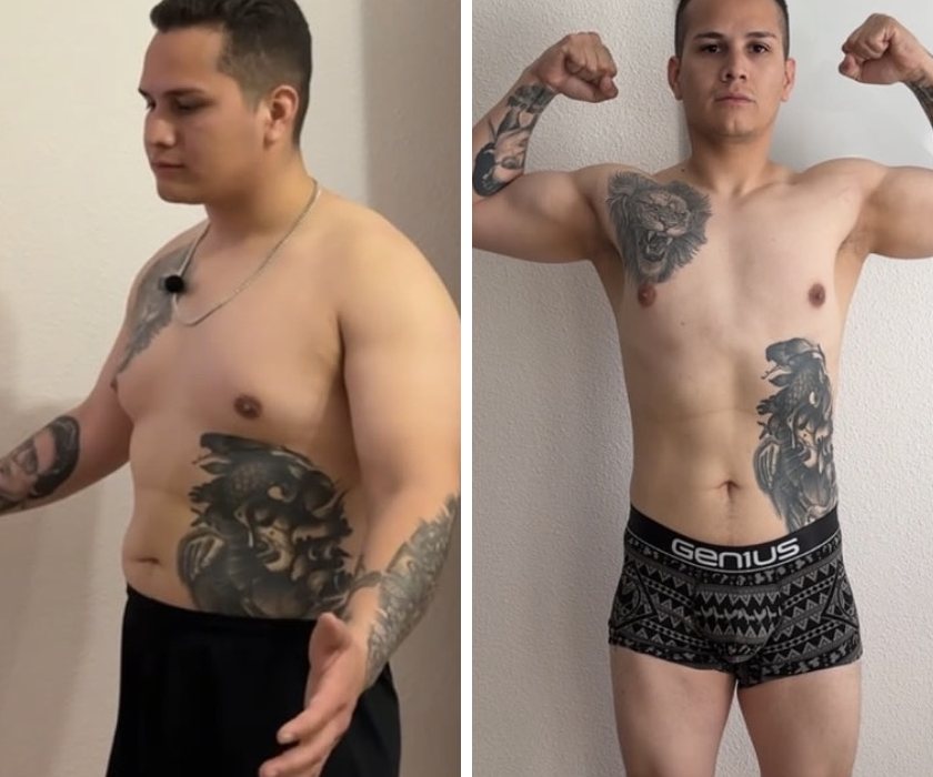 Antes y después de un cliente de Hermetic Way