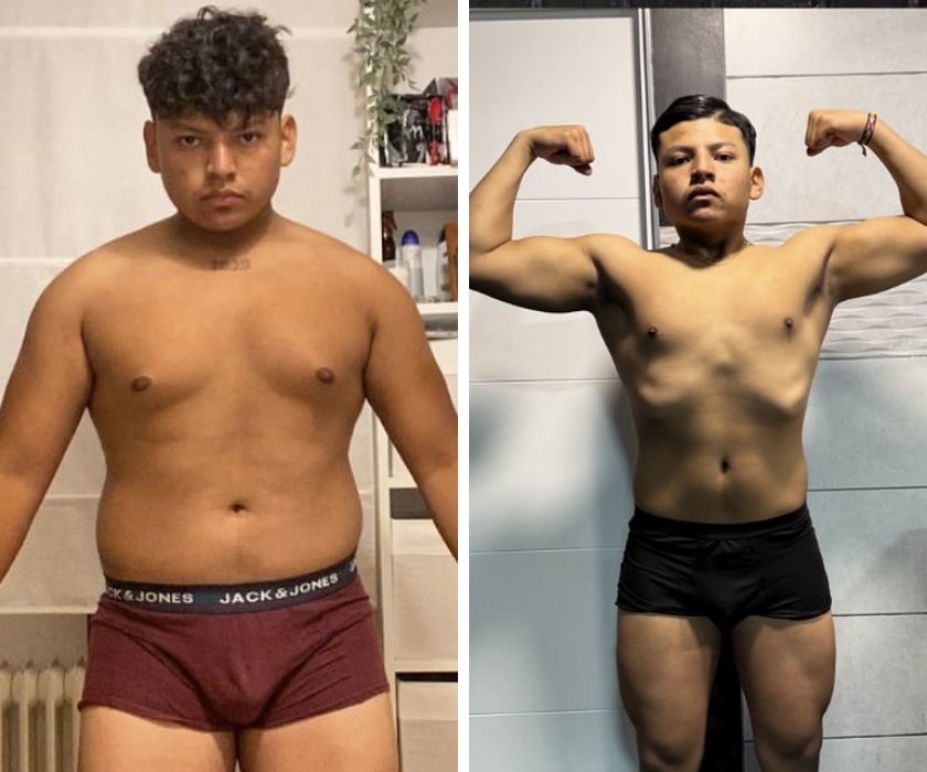 Antes y después de un cliente de Hermetic Way