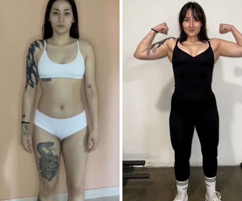 Antes y después de un cliente de Hermetic Way