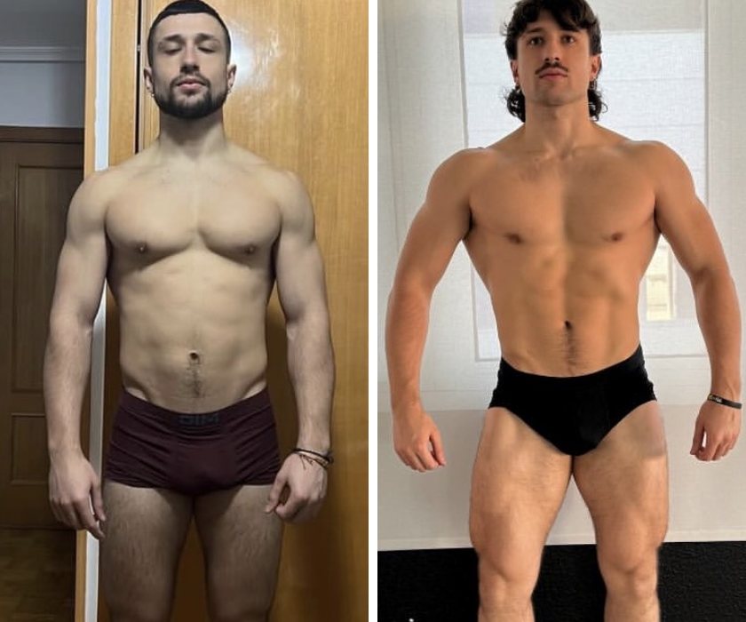 Antes y después de un cliente de Hermetic Way
