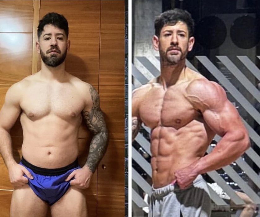 Antes y después de un cliente de Hermetic Way