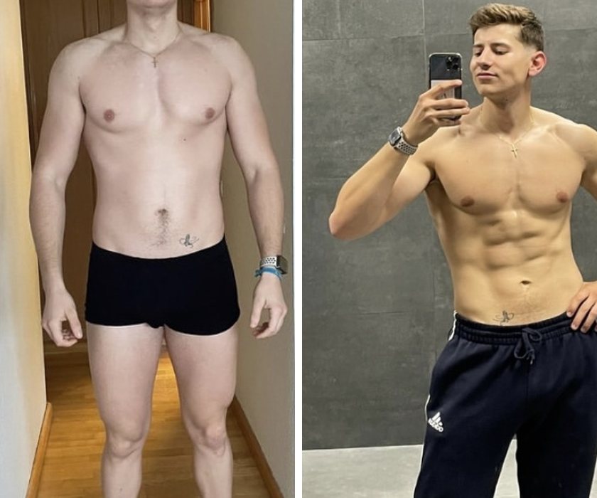 Antes y después de un cliente de Hermetic Way