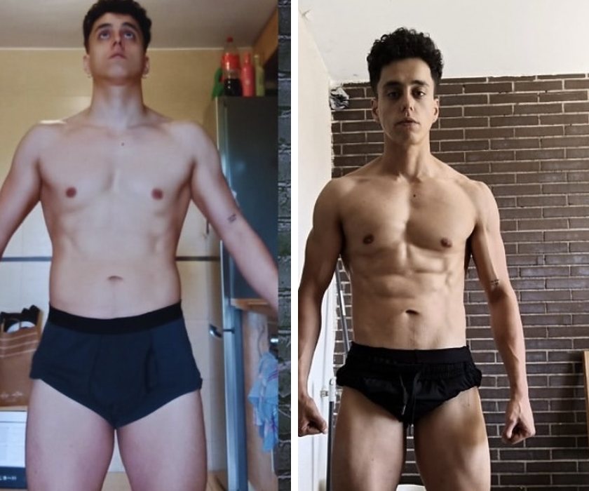 Antes y después de un cliente de Hermetic Way